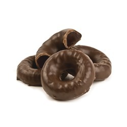 Chocolate Covered Raspberry Jell Rings 5lb