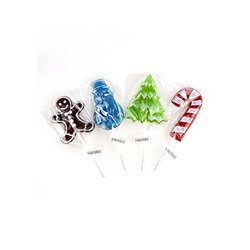 Assorted Christmas Frosted Pops 24ct