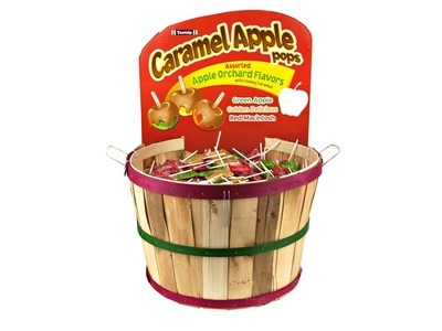 Caramel Apple Pops Basket 1000ct