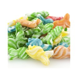 Swirly Gummi Fish  6/4.4lb