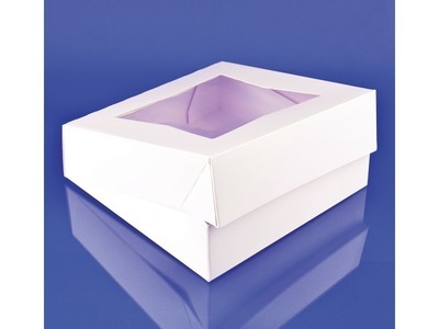 9x9x2.5 Plain Window Box 200ct