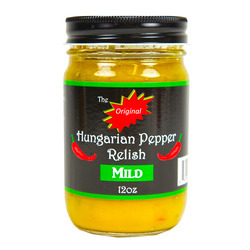 Mild Hungarian Pepper Relish 12/12oz