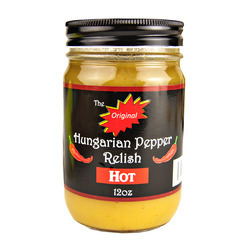 Hot Hungarian Pepper Relish 12/12oz
