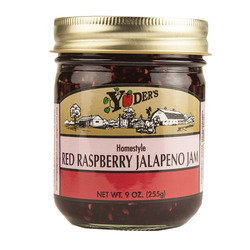 Red Raspberry Jalapeno Jam  12/9oz