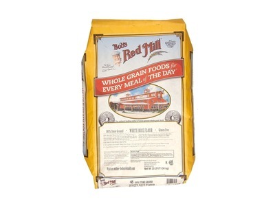 Gluten Free White Rice Flour 25lb