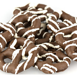 Milk Chocolate Mini Pretzels, No Sugar Added 10lb