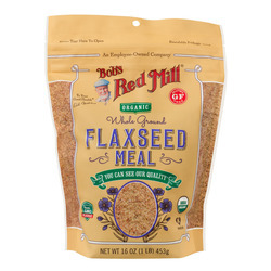 Gluten Free Organic Brown Flaxseed Meal 4/16oz