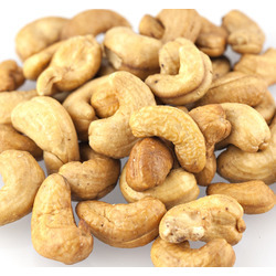 Whole Cashews Roasted No Salt 320ct 15lb